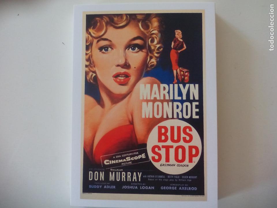 Postales: BUS STOP. MARILYN MONROE. TARJETA POSTAL DE PELICULA DE CINE. POSTCARD
