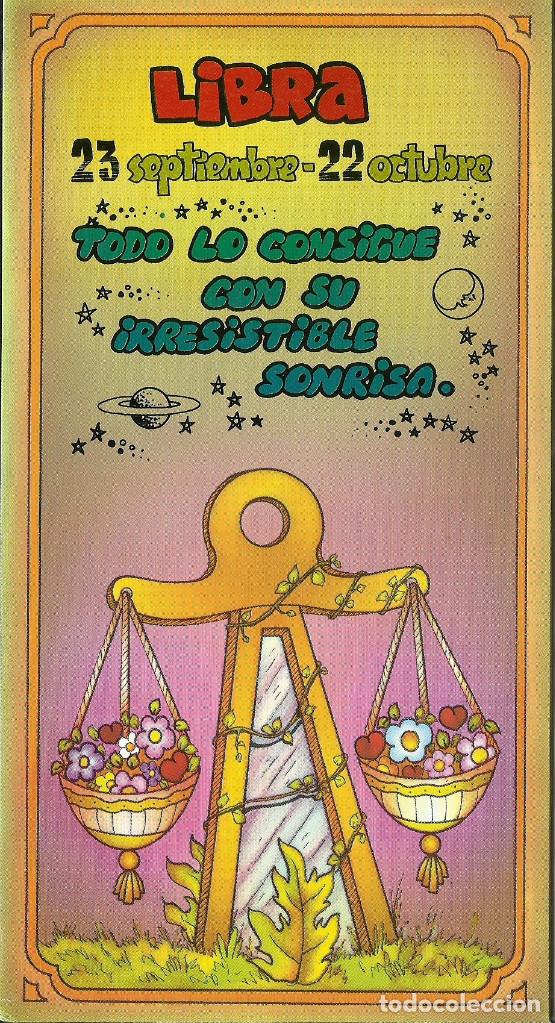 Postales: POSTAL SIGNOS DEL ZODIACO - LIBRA - Foto 1