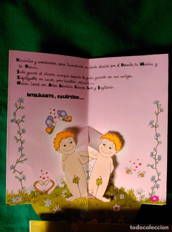 Postales: POSTAL SIGNOS DEL ZODIACO - GEMINIS - Foto 2