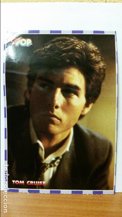 Postales: POSTAL PEGATINA DE LA REVISTA SUPER POP N&ordm;7 (TOM CRUISE