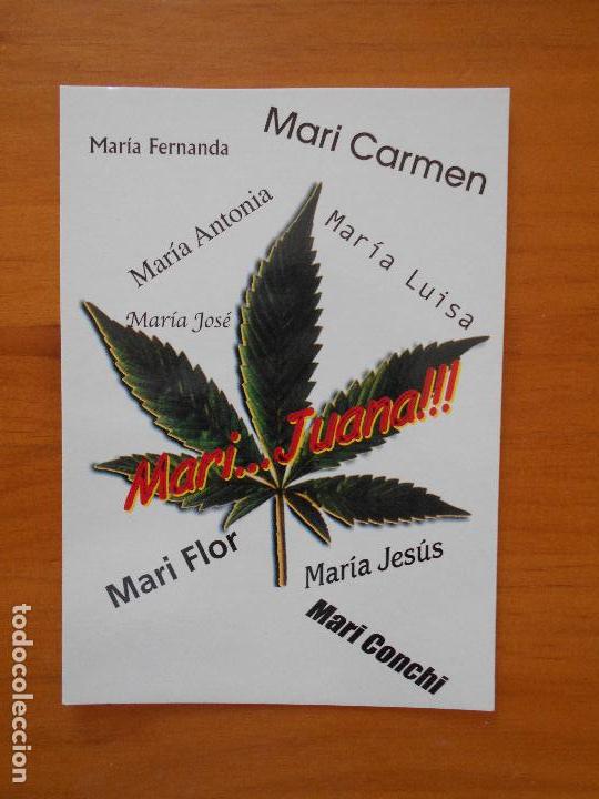Postales: TARJETA POSTAL MARI...JUANA!!! (7C) - Foto 1