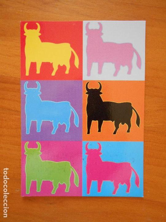 Postales: TARJETA POSTAL TOROS COLORES (7C) - Foto 1
