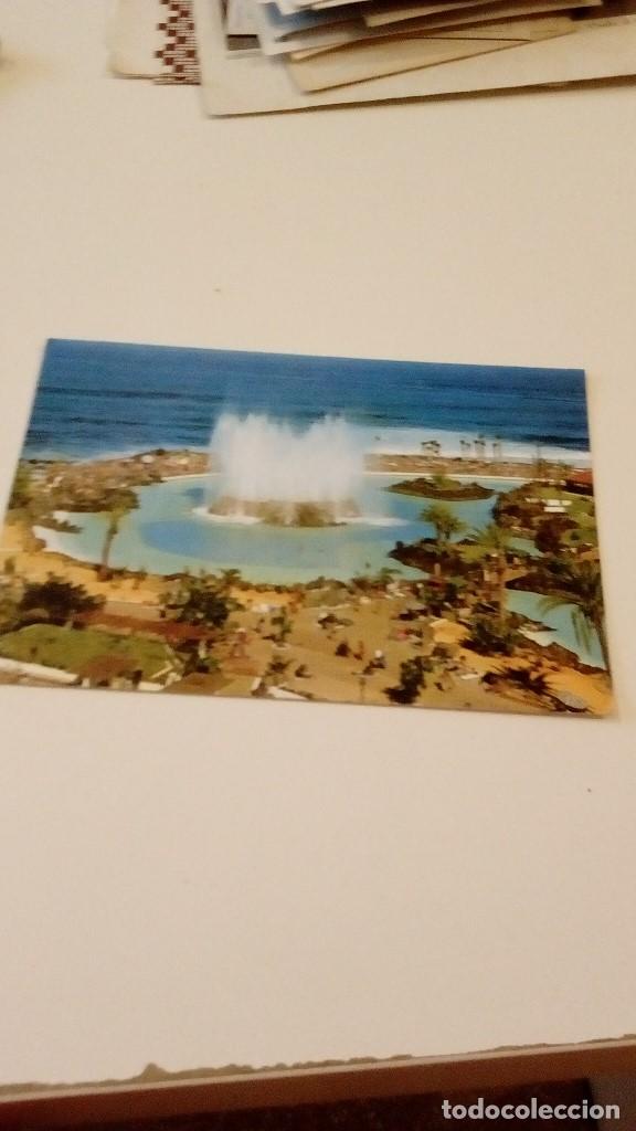 Postales: Caj-B15FG POSTAL PUERTO DE LA CRUZ TENERIFE N&ordm; 82  LAGO ARTIFICIAL