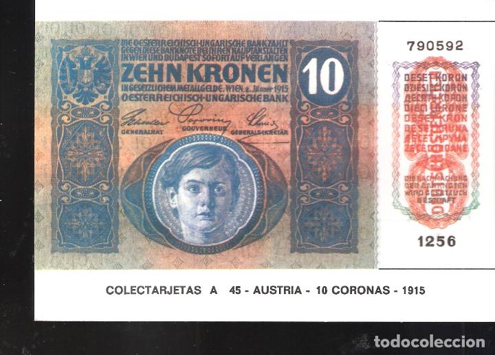 Postales: Colectarjetas. A 45. Austria. 10 Coronas. 1915. - Foto 1
