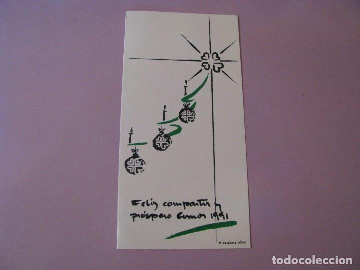 POSTAL DE CARITAS CORPUS CRISTI. 1991.