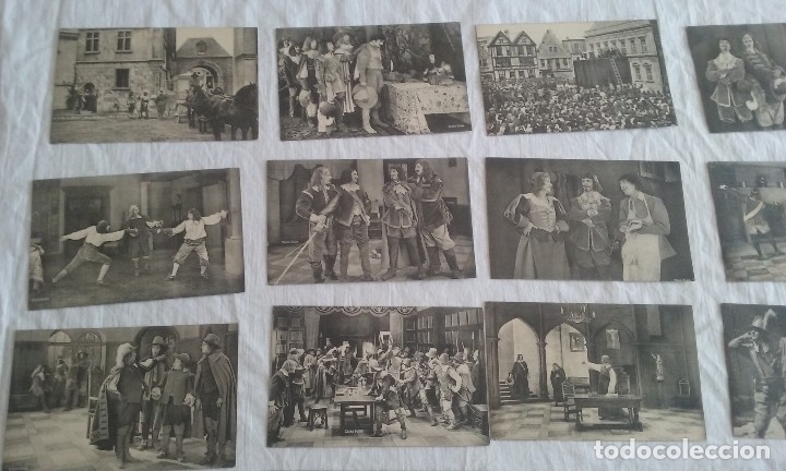 Postales: Lote 30 postales.Los tres mosqueteros - Foto 2