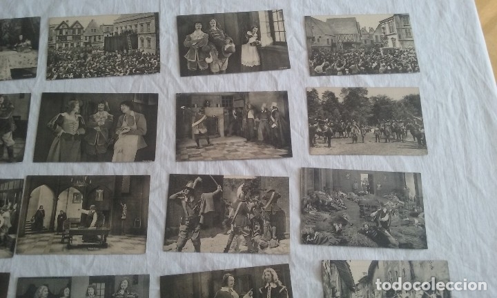 Postales: Lote 30 postales.Los tres mosqueteros - Foto 3