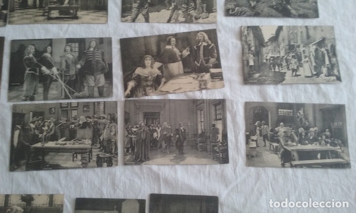 Postales: Lote 30 postales.Los tres mosqueteros - Foto 4