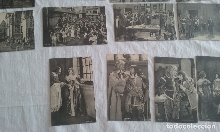 Postales: Lote 30 postales.Los tres mosqueteros - Foto 6
