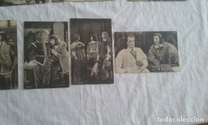 Postales: Lote 30 postales.Los tres mosqueteros - Foto 7