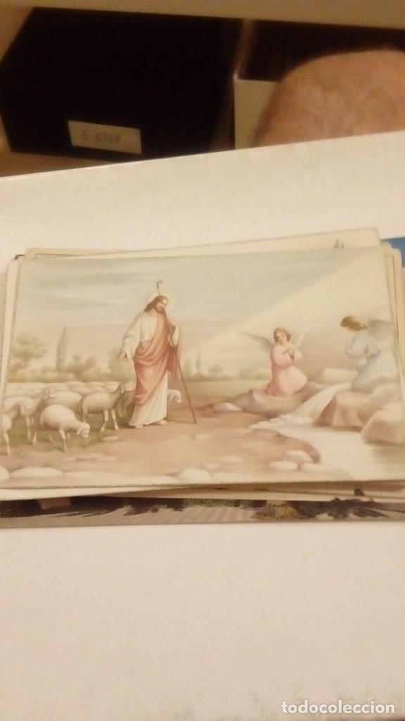 Cartoline: CAJ-X1L2 POSTAL ANTIGUO ESCRITA POR DETRAS MOTIVO RELIGIOSOS
