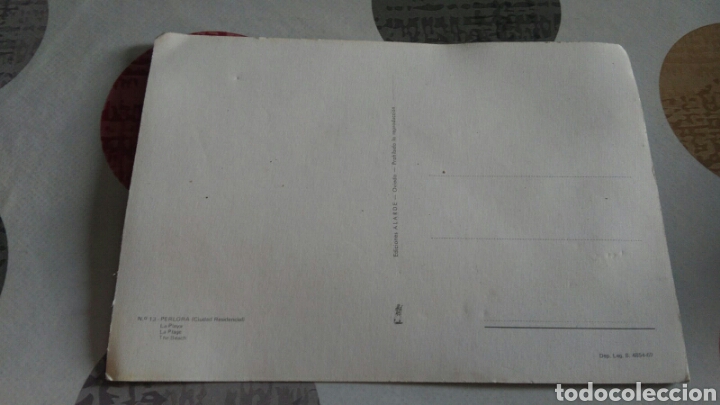 Postales: POSTAL PERLORA EDITORIAL ALARDE - Foto 2