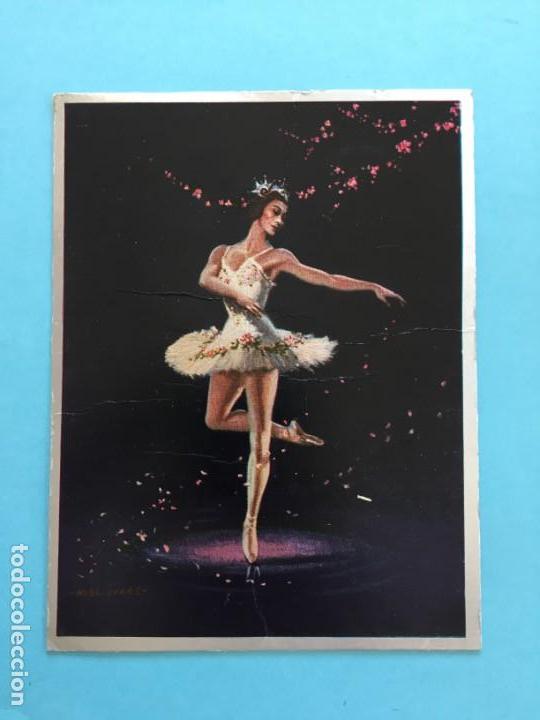 Postales: POSTAL BAILARINA _LEY195 - Foto 1