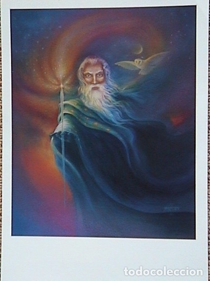 Postales: Merlin. & the wand of comets. - Foto 1