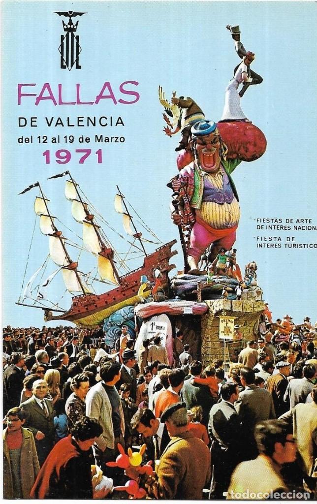Postales: :::: PH688 - POSTAL - FALLAS DE VALENCIA 1971 - Foto 1