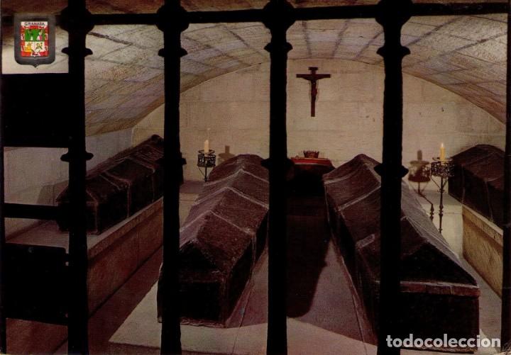 Postales: POSTAL DE GRANADA, N&ordm;112, CAPILLA REAL, CRIPTA DE LOS REYES CATOLICOS. - Foto 1