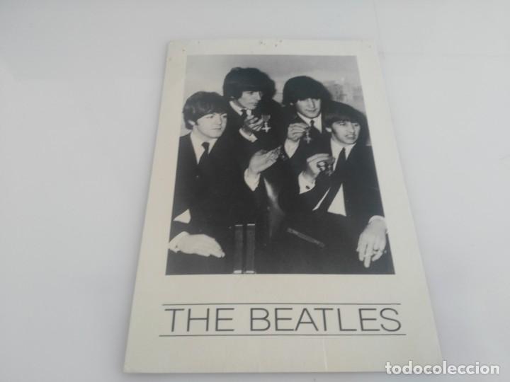 Postales: antigua postal de the beatles - Foto 1