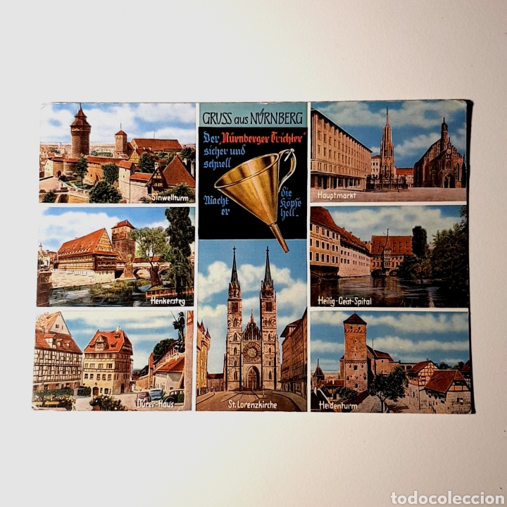 Postales: (CM-06) POSTAL ESCRITA - N&deg;8500 N&Uuml;RNBERG - Foto 1