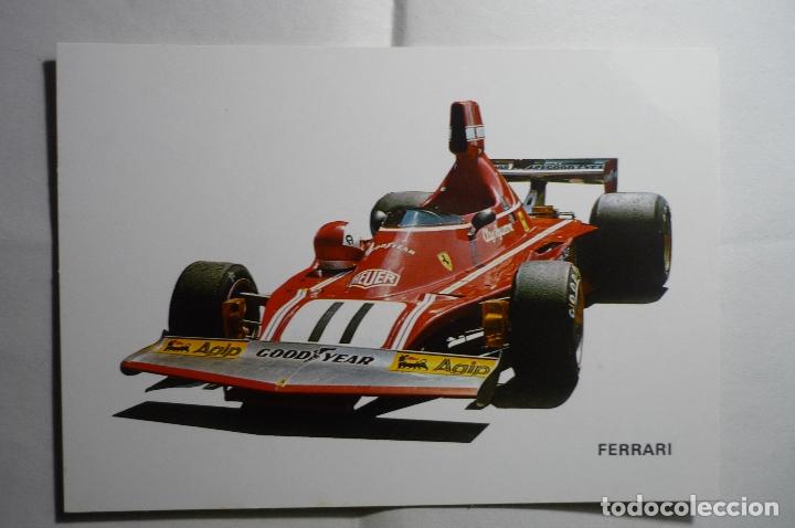 Postales: POSTAL COCHE CARRERAS FERRARI