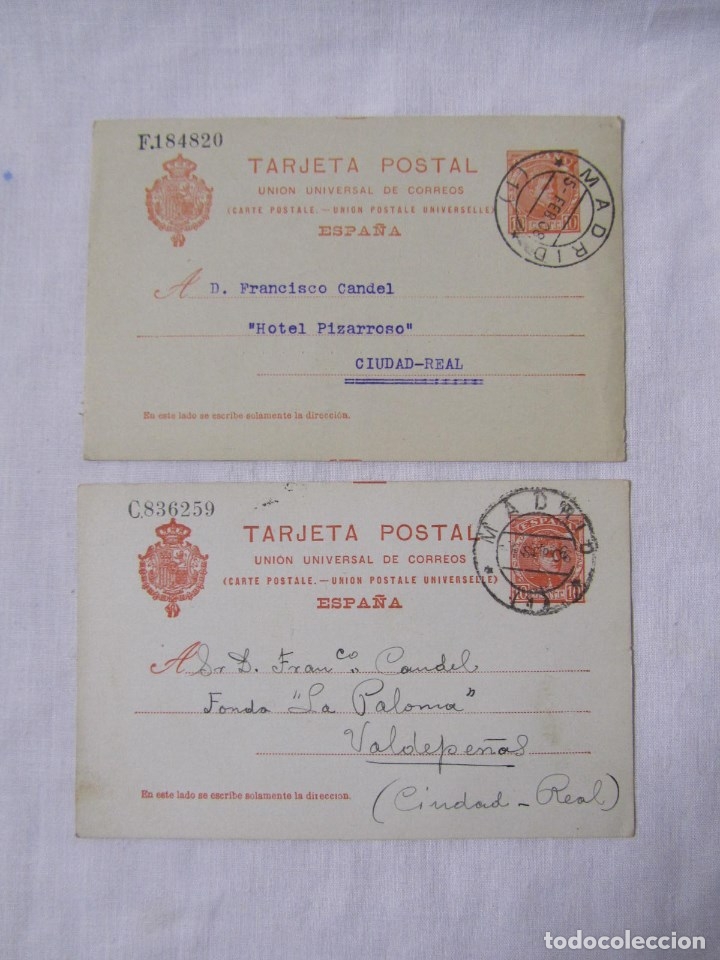 Postales: 12 tarjetas postales 1906-1908 Uni&oacute;n Universal de Correos - Foto 13