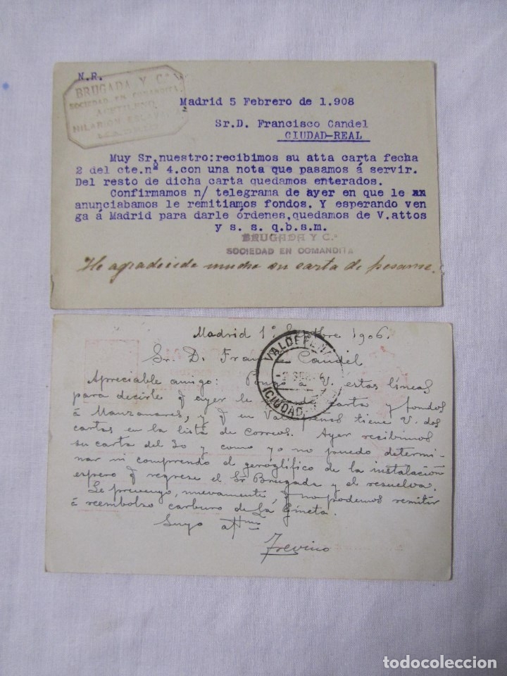 Postales: 12 tarjetas postales 1906-1908 Uni&oacute;n Universal de Correos - Foto 14