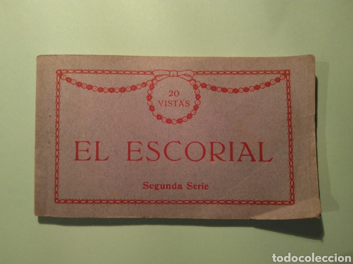 Postales: BLOC POSTAL EL ESCORIAL (SEGUNDA SERIE) 20 POSTALES
