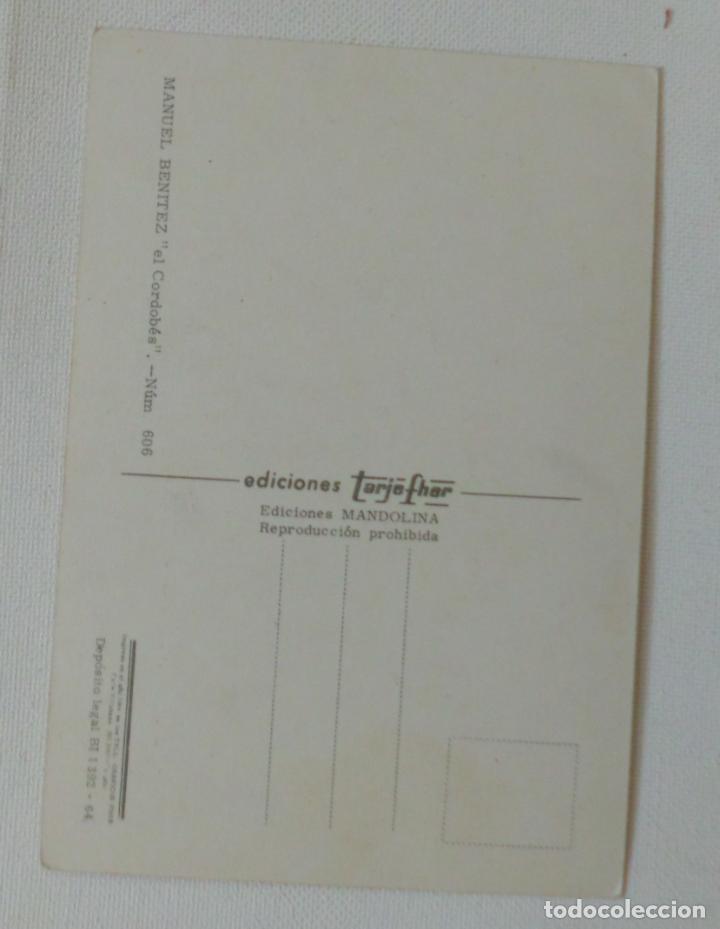 Postales: POSTAL MANUEL BENITEZ EL CORDOBES - Foto 2