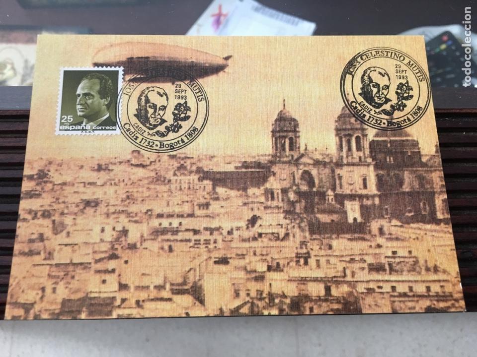 Postales: El gran Zeppelin sobrevolando C&aacute;diz - Foto 1