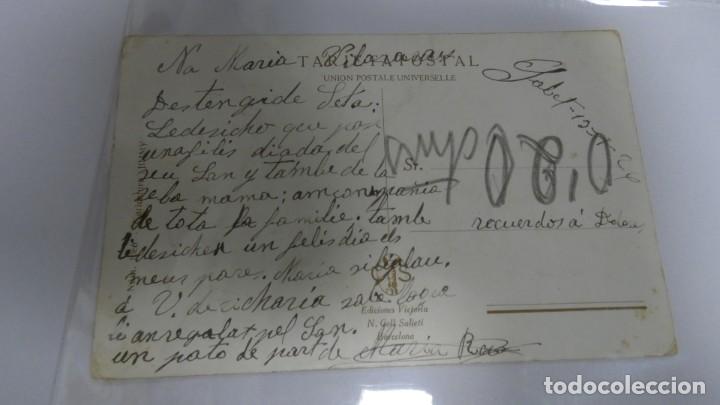 Postales: POSTAL PATUFET . PASTOR CON OCA. ESCRITA - Foto 2