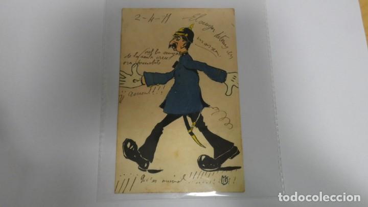 POSTAL HOMBRE SOLDADO