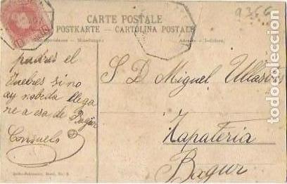 Postales: P- 8985. POSTAL ILUSTRADA, DAVOS. 1907. - Foto 2