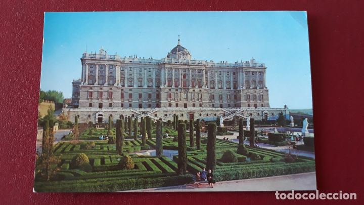 Postales: POSTAL FACHADA NORTE DEL PALACIO REAL MADRID - Foto 1