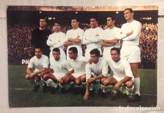 Postales: POSTAL DEL REAL MADRID 1967 SIN USAR - Foto 1