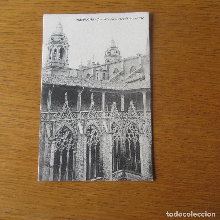 Postales: Antigua postal pamplona catedral - Foto 1