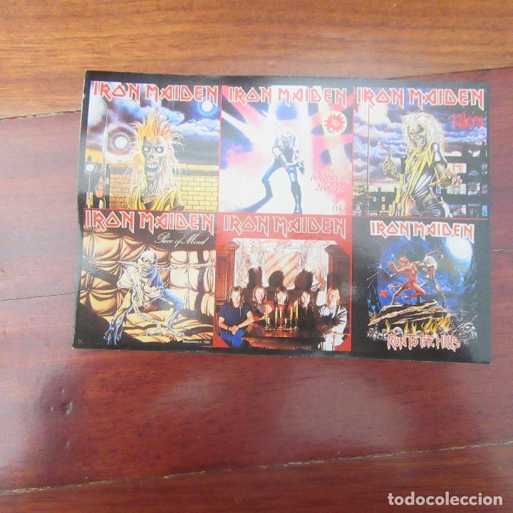 Postales: Postal musica heavy metal iron maiden