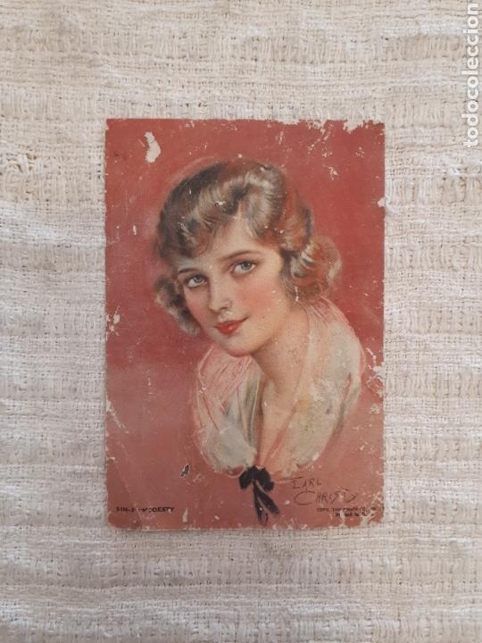 Postales: Earl Christy Sin 3 Modesty cromo 13x9 cm. - Foto 1