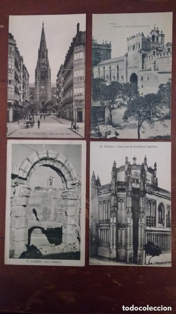 Postales: ESPA&Ntilde;A 1900-1930 LOTE DE 32 POSTALES - Foto 2
