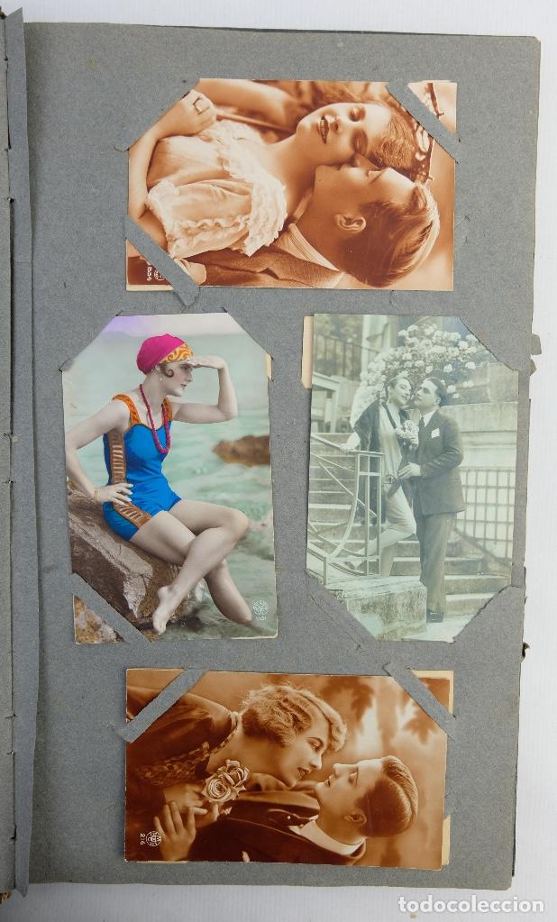 Postales: &Aacute;lbum con 71 postales de cine - Foto 4