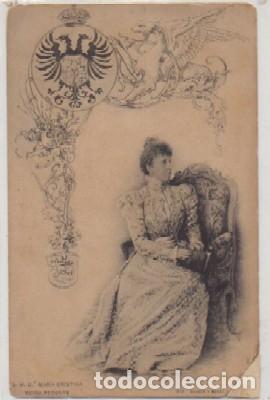 Postales: POSTAL DE S.M. MARIA CRISTINA REINA REGENTE   P-MONAR-084