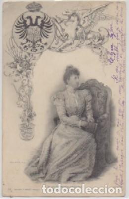 Postales: POSTAL DE S.M. MARIA CRISTINA REINA REGENTE    P-MONAR-085
