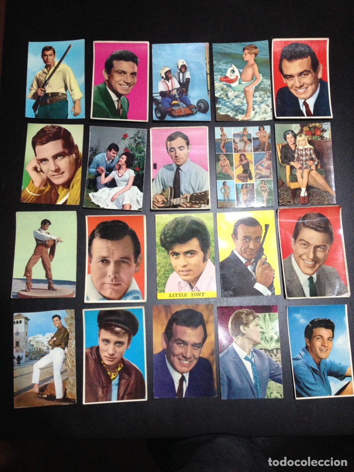 Postales: ANTIGUO LOTE POSTALES DE ACTORES DE TV - Foto 1