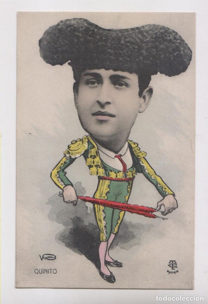 Postales: POSTAL. QUINITO. TORERO. SEVILLA. TOROS - Foto 1