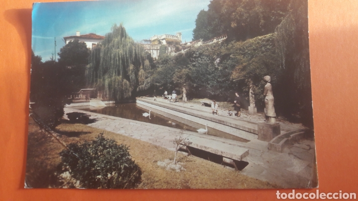 Postales: Fuenterrabia Parque Cisnes 1963 - Foto 1