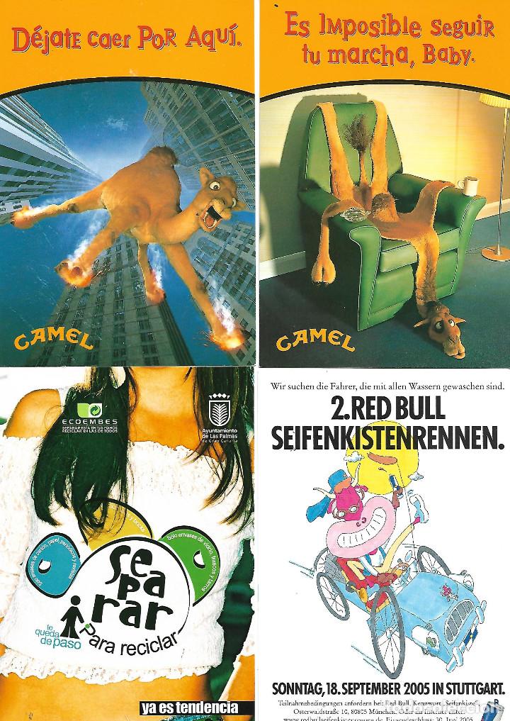 Postales: GRAN COLECCION DE 100 POSTALES DISTINTAS PROPAGANDA NUEVAS - Foto 1