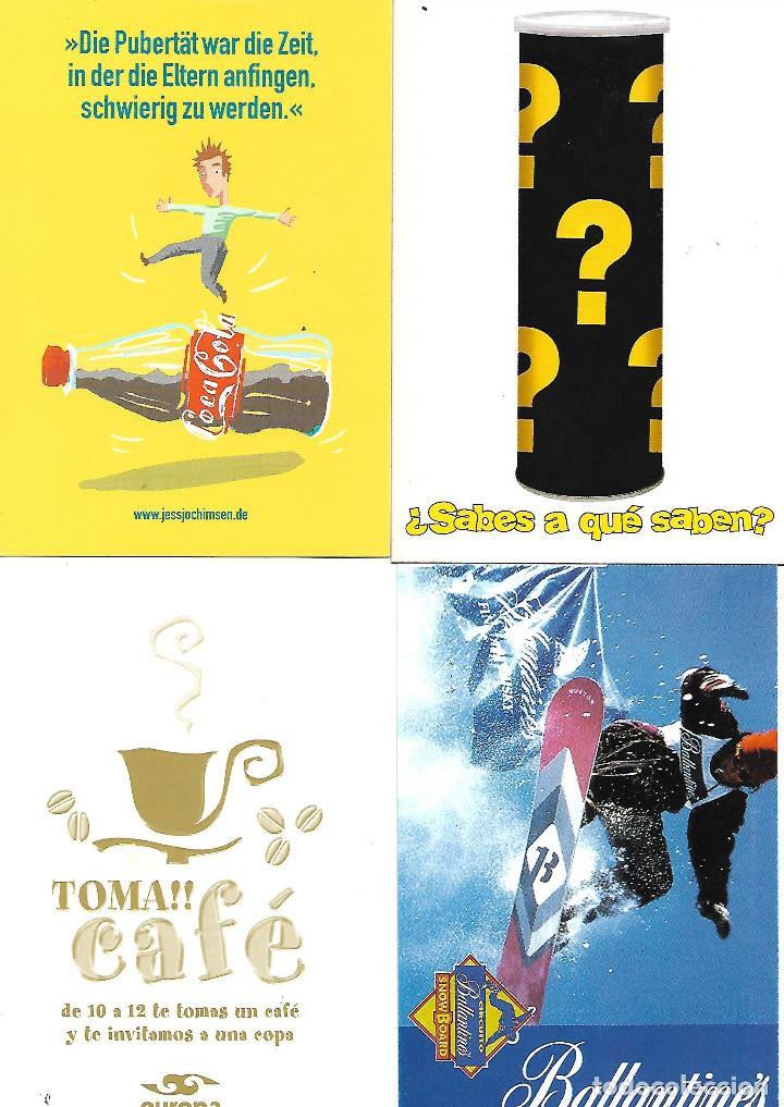 Postales: GRAN COLECCION DE 100 POSTALES DISTINTAS PROPAGANDA NUEVAS - Foto 4