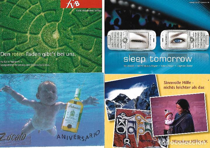 Postales: GRAN COLECCION DE 100 POSTALES DISTINTAS PROPAGANDA NUEVAS - Foto 15