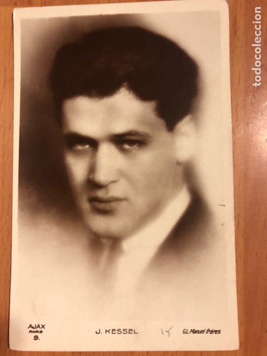 Postales: Tarjeta postal del escritor joseph kessel - Foto 1
