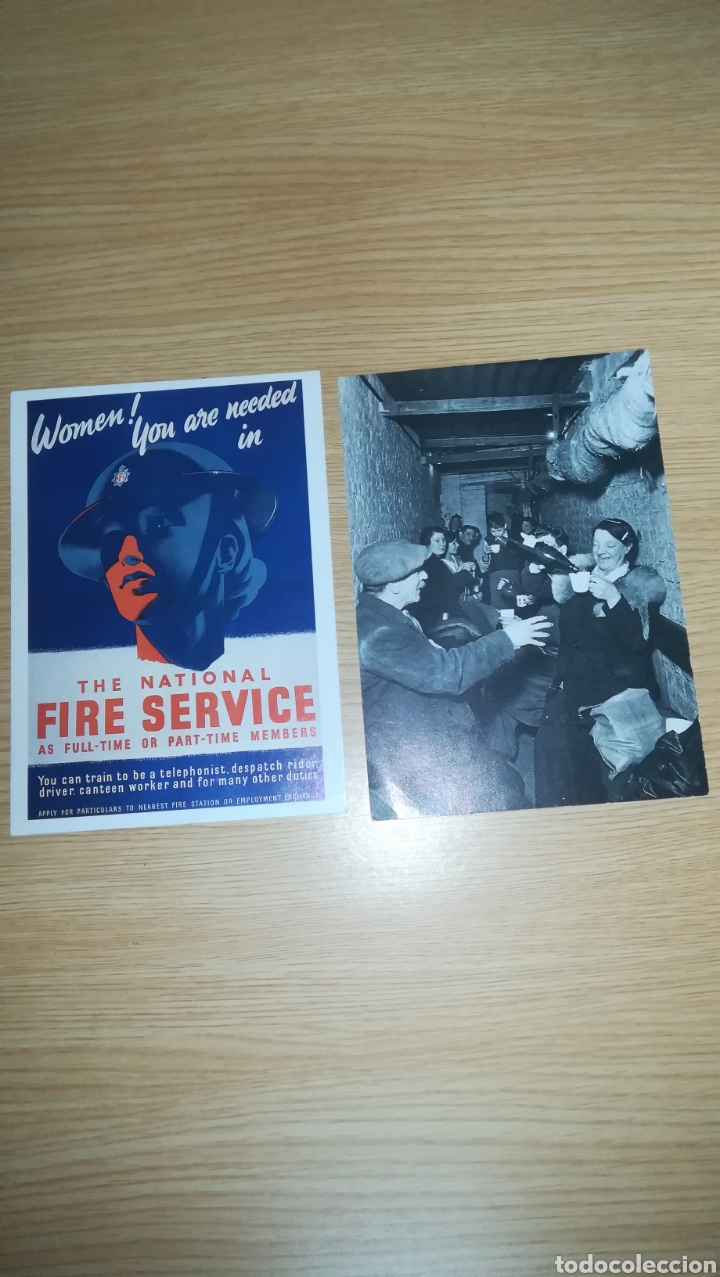 Postales: Lote de 2 postales de los a&ntilde;os 50 - 60 - Foto 1