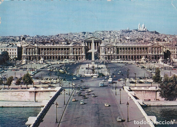 Postal B5172 Paris Plaza De La Concordia Buy Other Old Postcards At Todocoleccion 127173286