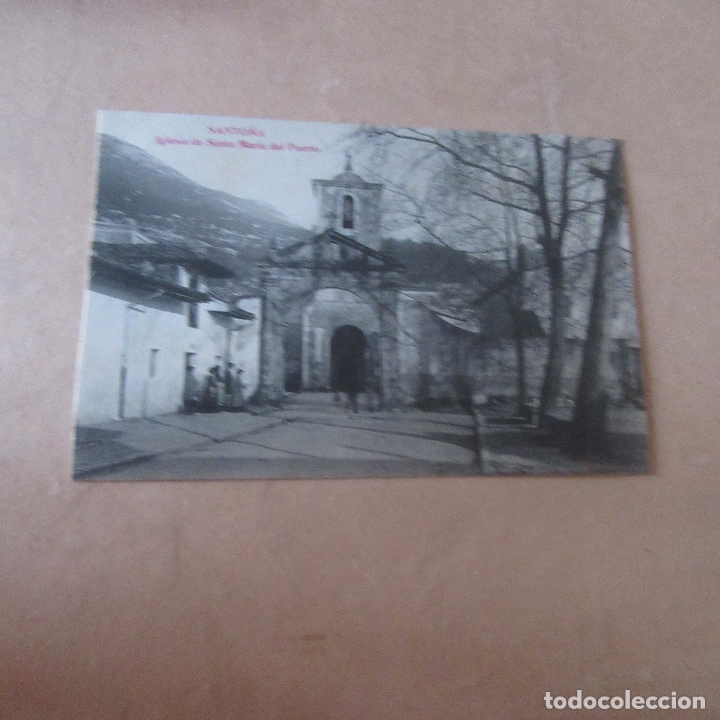 Postales: Antigua postal santo&ntilde;a unica - Foto 1